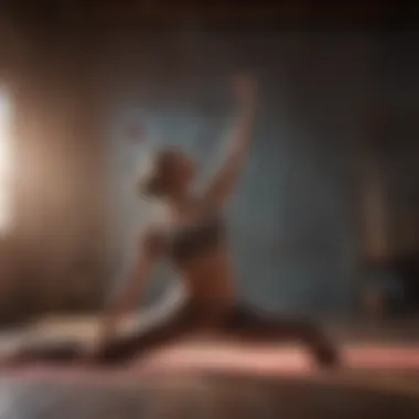 Balance in Yoga Practice A serene yoga pose emphasizing balance