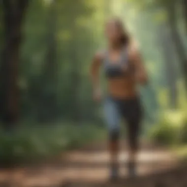 Dynamic outdoor exercise routine Dynamic outdoor exercise routine emphasizing cardio and strength training