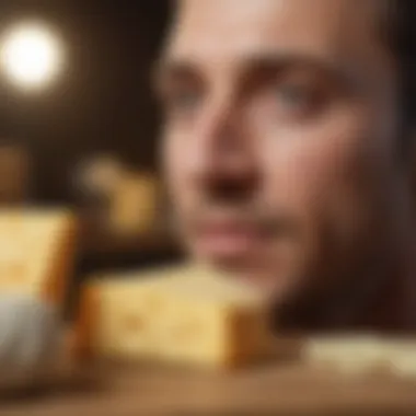 Health Benefits of Cheese Illustration depicting the health benefits of cheese consumption