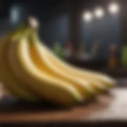 Nutritional benefits of bananas highlighting sleep-related components