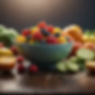 Nutrient-Dense Foods for Immune Support Vibrant array of fruits and vegetables rich in vitamins