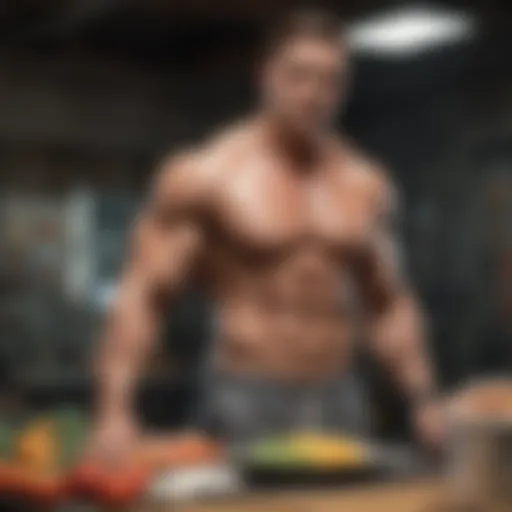 Nutrient-rich food selection for bodybuilding