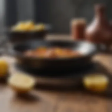 Health Perks of Using Cast Iron An infographic showcasing the health benefits of cast iron cookware