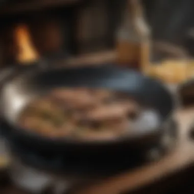 The Importance of Seasoning A beautifully seasoned cast iron skillet