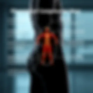 Physiological Benefits of Compression Wear Diagram illustrating the physiological effects of compression wear on muscles