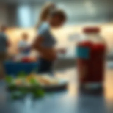 Dietary Influences on Fat Distribution Visual of dietary components influencing fat distribution