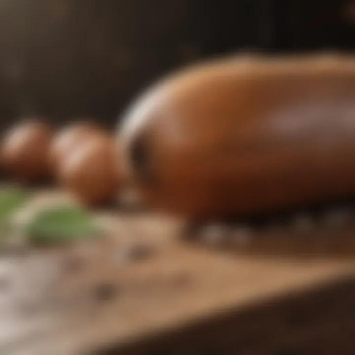 Natural remedies displayed on a wooden surface