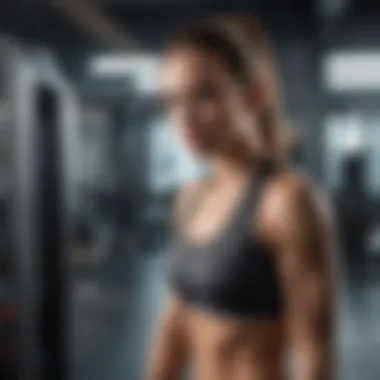 Elevate Your Fitness with High-Intensity Workouts An individual engaging in a high-intensity workout session at a gym