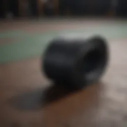 Various types of rubber exercise mats