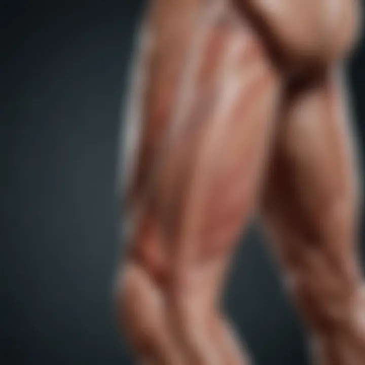 Anatomy of the leg muscles