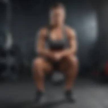 Effective Dumbbell Squat for Leg Strength Dumbbell squat exercise demonstration
