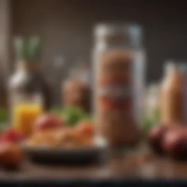 Nutrition for Fitness Healthy meal prep with nutritious ingredients