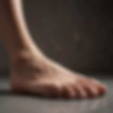 Understanding Common Foot Ailments Illustration depicting common foot ailments that lead to chronic discomfort