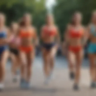 Fun Aerobic Activities for Everyone Group performing aerobic exercises outdoors