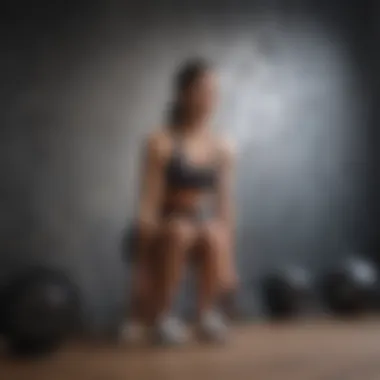 Inspiration for Consistency in Workouts Motivational quote about fitness on a wall