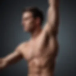Dynamic stretch for upper body alignment