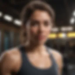 Dynamic workout routine showcasing variety