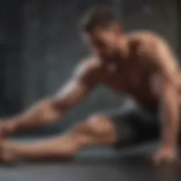 Dynamic stretching exercise for muscle relief