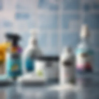 Foot Hygiene Essentials Foot hygiene products including soap and powder