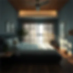 Calm environment promoting relaxation