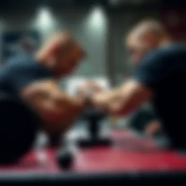 Expert insights on arm wrestling strategies and workout regimens