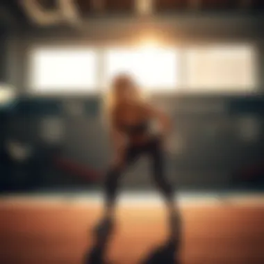 Illustration emphasizing lifestyle changes for fitness