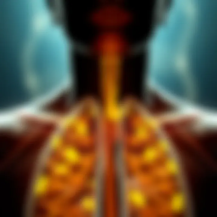 Understanding Mucus Production in the Respiratory System Illustration depicting the respiratory system with emphasis on mucus production