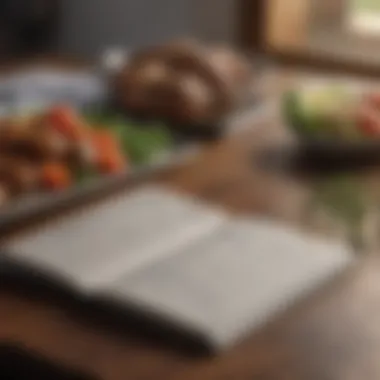 Effective Meal Planning Strategies Meal planning with a weekly calendar and keto recipe book