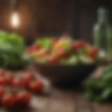 Fresh vegetables for a healthy diet