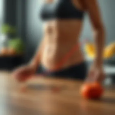 A detailed graph illustrating the relationship between caloric intake and weight change over time.