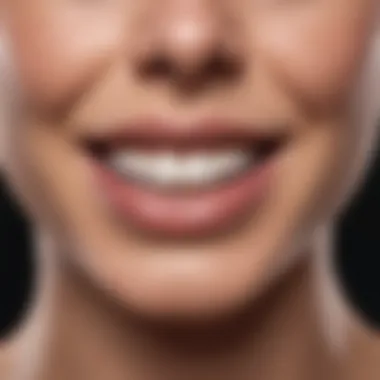 Teeth Whitening Strips for Sensitive Smiles Different types of teeth whitening strips on a clean surface