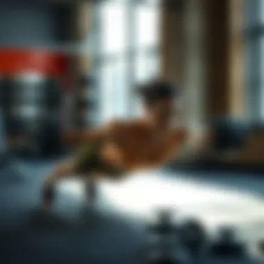 Dynamic Weighted Ab Exercise Dynamic weighted ab exercise in action