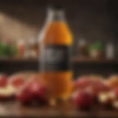Metabolic Pathways and Apple Cider Vinegar Scientific representation of metabolic pathways influenced by apple cider vinegar