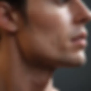 Understanding Jawline Anatomy Anatomical illustration of jawline muscles highlighting their structure