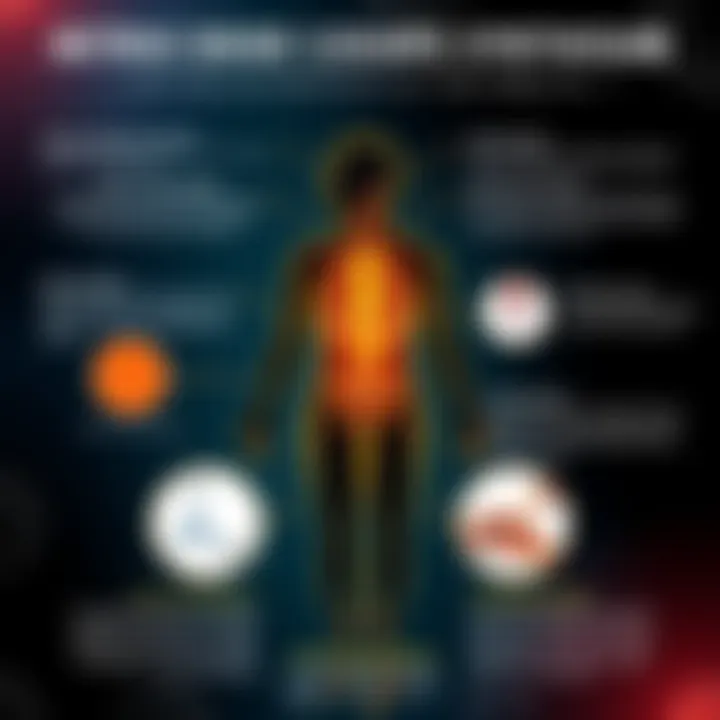 An infographic illustrating the biochemical pathways of nitric oxide synthesis in the body.