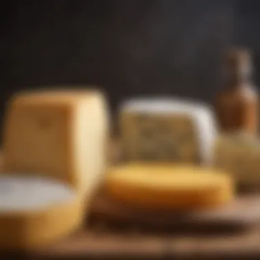 Nutritional breakdown of different cheese types