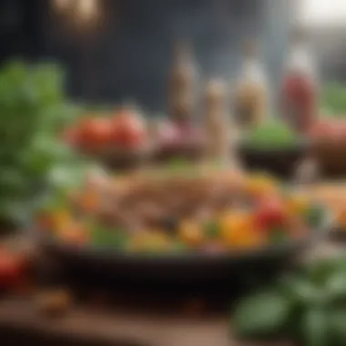 Nutritional Richness of Plant-Based Foods Vibrant selection of fresh plant-based foods