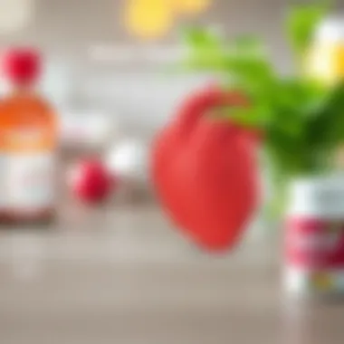 A detailed chart illustrating recommended dosages for heart-healthy supplements, offering clarity for health enthusiasts.