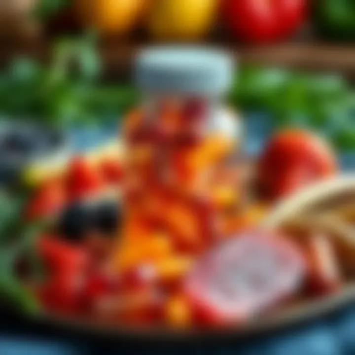 A vibrant display of omega-3-rich foods, showcasing their significance for heart health.