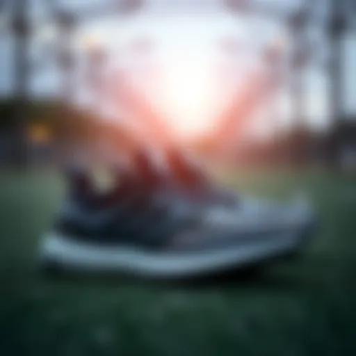 Adidas Ultra Boost shoes showcasing comfort and design for wider feet