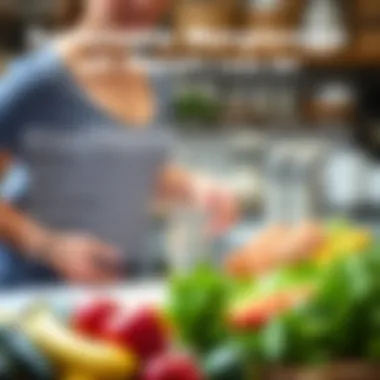 Chart comparing sustainable vs unsustainable weight loss approaches