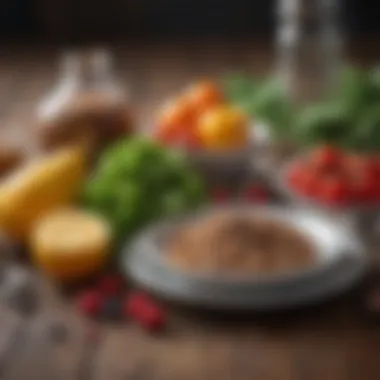 Synergy of Fasting and Nutrition Visual representation of fasting and nutrition synergy
