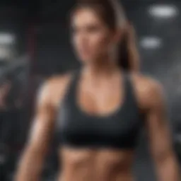 Dynamic exercise routine illustration