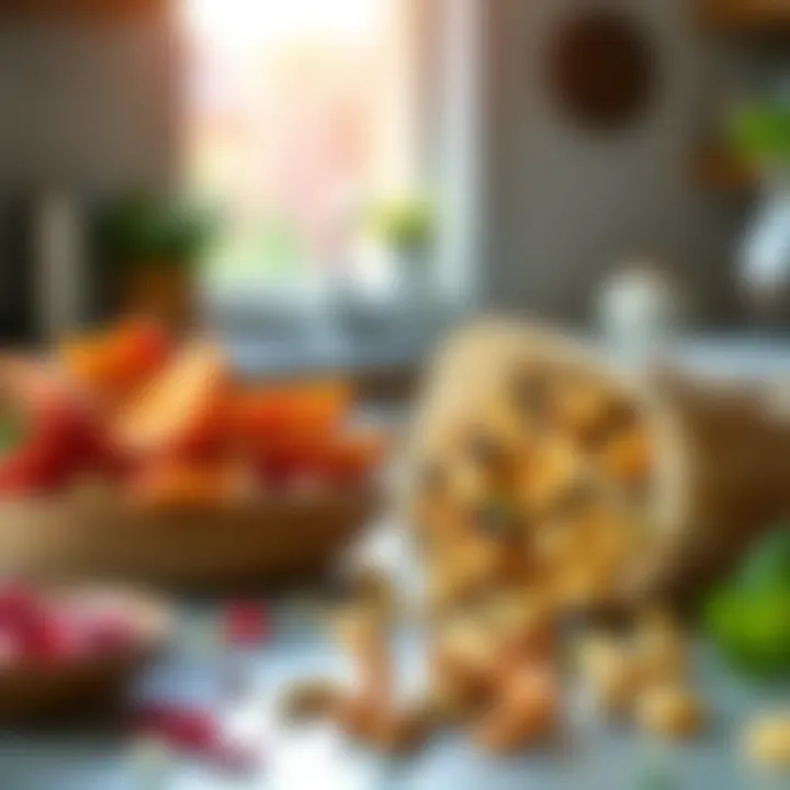 Creative ways to incorporate fiber snacks into daily meals