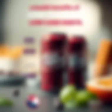 An infographic showing the health benefits of low-carb diets.