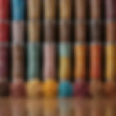 Variety of Shake Mix Flavors with Nutritional Benefits A colorful display of various shake mix flavors and their nutritional labels