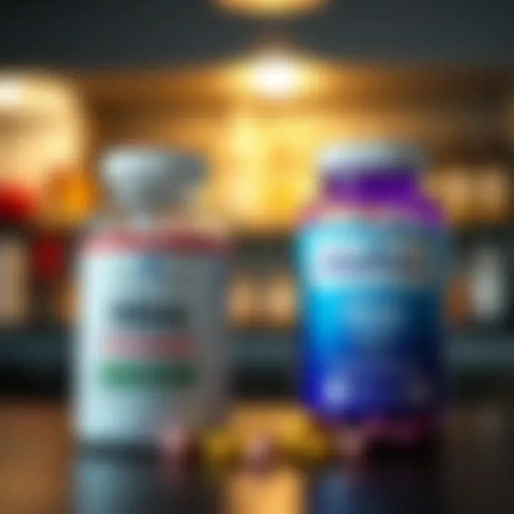 Comparison of vitamin benefits