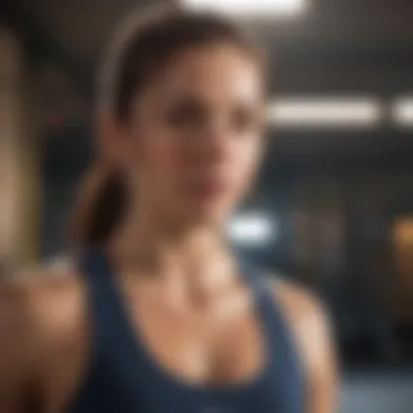 Effective Exercise for Sustainable Weight Loss Individual engaged in a dynamic workout routine