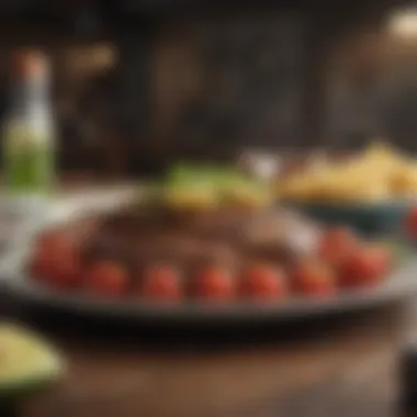 Low-Carb Food Variety Delicious low-carb foods