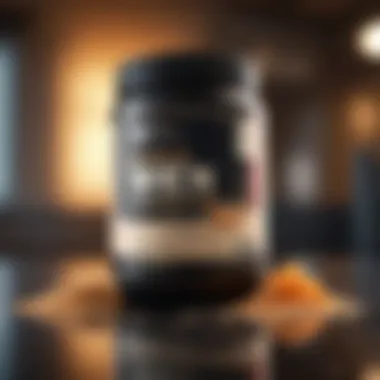 Whey Protein Overview Whey protein powder in a clear container